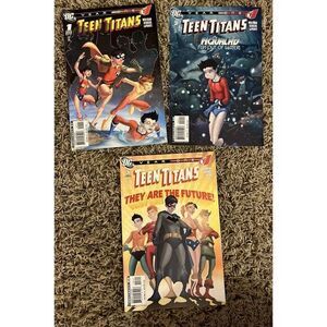 DC Comics Teen Titans Year One #1 2‎ 3 VF/NM 2008 Nightwing Aqualad